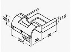 Metallverbindung Schiene PM-6010J - 2