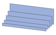 Quere Einteilung (glatt) für POLAK Schubladen 75 mm