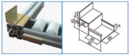 Der Rollenbahnhalter KJ-2060D-40