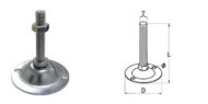 Verstellschraube mit Befestigung K-1209E-M8